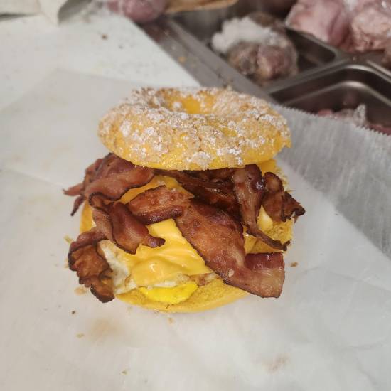 Turkey Bacon egg and cheese.