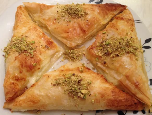 Cheese Baklava.