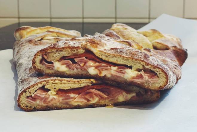 Italian Cold Cut Calzone.
