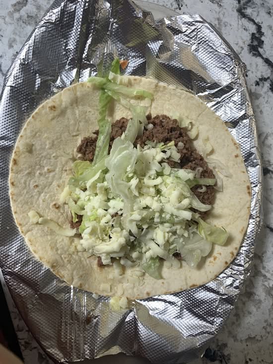 - Taco.