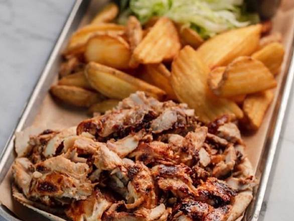 Chicken Shawarma Platter.
