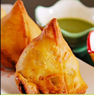 Vegetable Samosa.