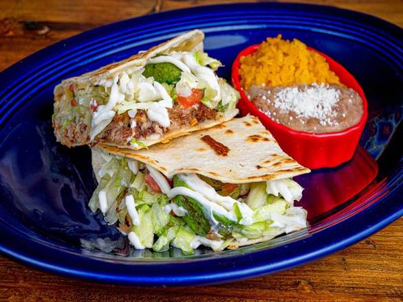 Chicken Quesadillas.