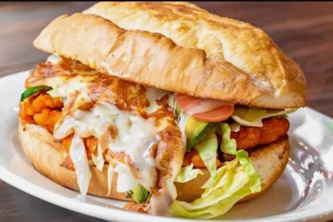 Spicy Chicken Torta.