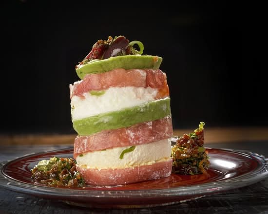 Caprese & Crab Meat.
