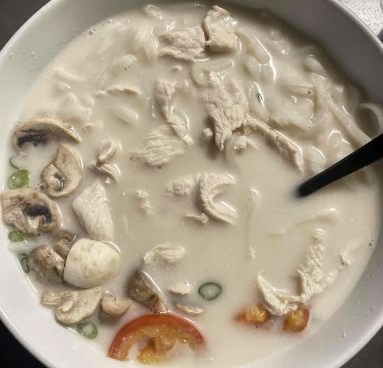 Shirataki Noodle Thai Coconut Soup.