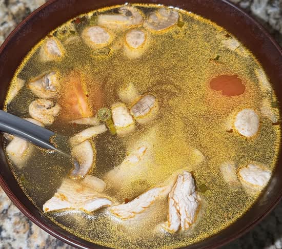 Noodle Spicy Tom Yum Soup.