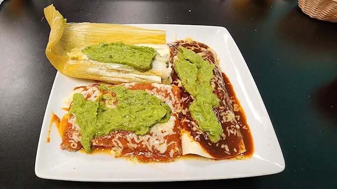 Tamales (2) Plate.