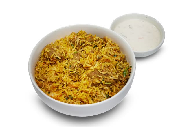 Gongura Chicken Biryani.