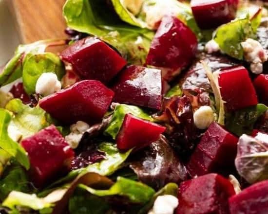 Entree Soup & Beet Salad.