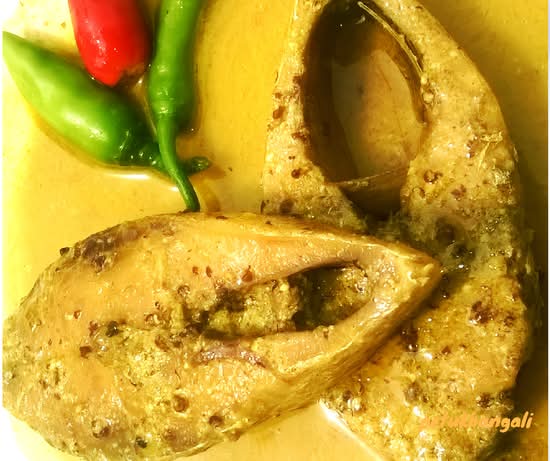 95. Hilsha Fish Curry.