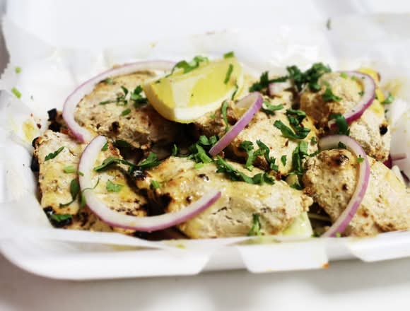 83. Murgh (Chicken) Malai Tikka.
