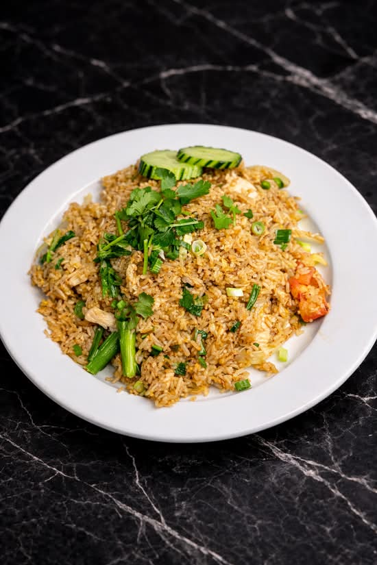 Thai Fried Rice serving 5 people.