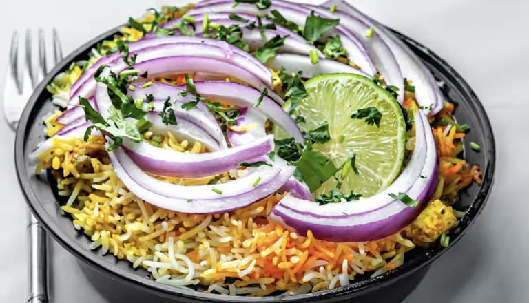 Veg Biryani.