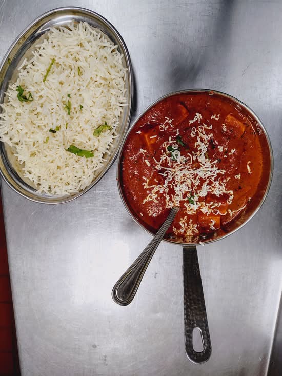 Paneer Tikka Masala.