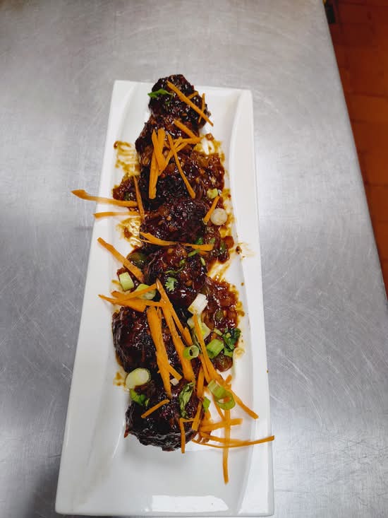 Veg Dry Manchurian.