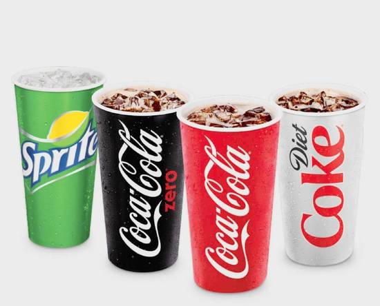 Fountain drinks.