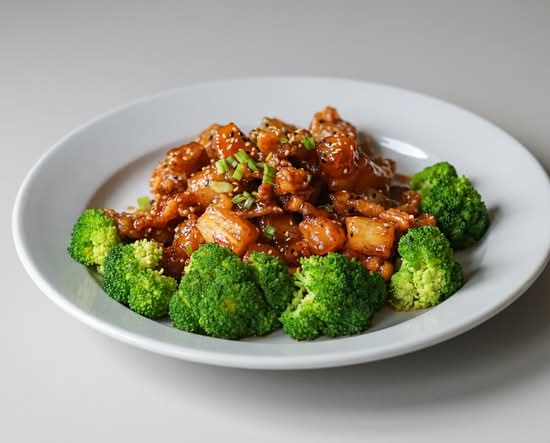 Sesame Chicken Tray.