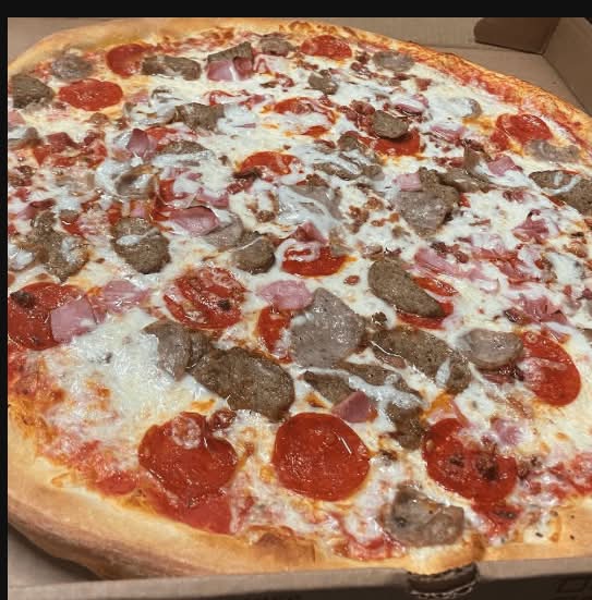 GF Meat Lover's Pizza.