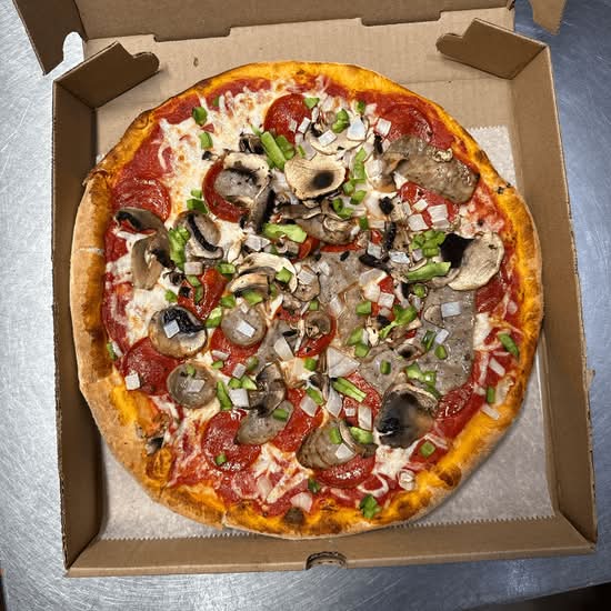 GF Arianna's Special Pizza.
