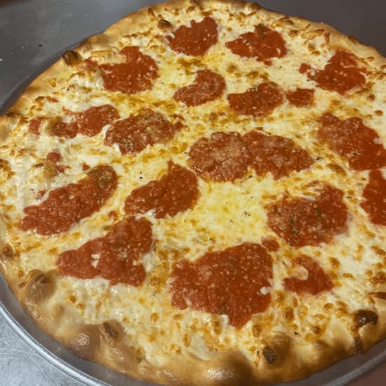 GF Tomato Pie Pizza.