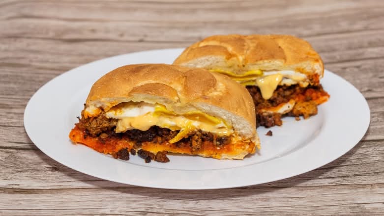 W#2. Chorizo Egg Potatoes Cheese.