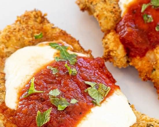Chicken Parmigiana.