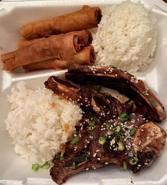 Beef Shortribs Plate.