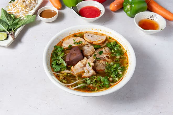 Hue Noodle Soup - Bún Bò Huế.