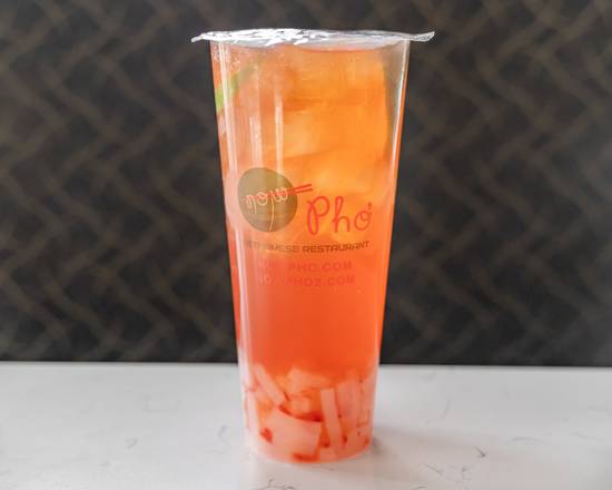 Strawberry Lychee Green Tea.