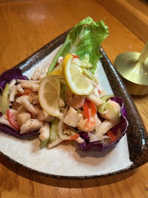 Marinated Seafood Salad.