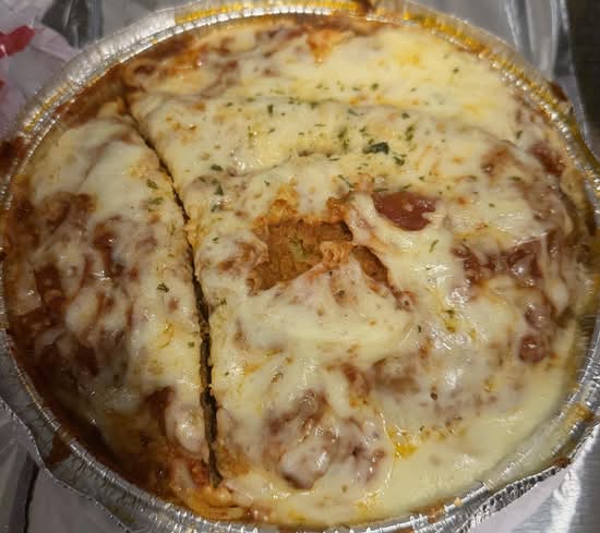 Eggplant Parmesan.