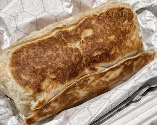 Chicken Burrito Suizo.