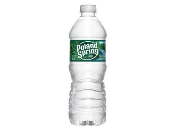 Water Poland Spring.