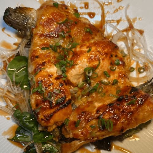 SALMON KAMA CREAMY SPICY 2PCS.