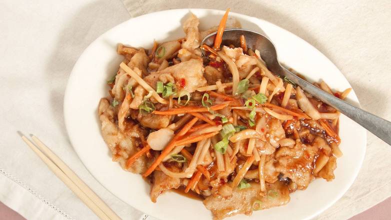 Shredded Pork Szechwan Style.