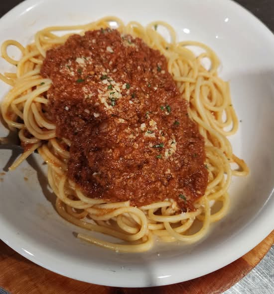 Side Meat Sauce.