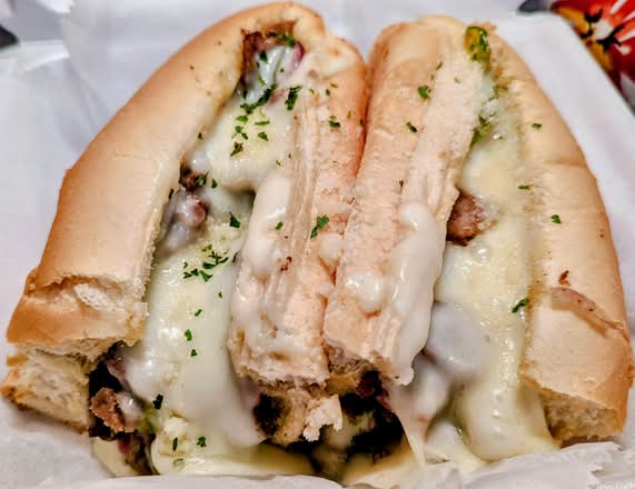 Cheesesteak Sub.