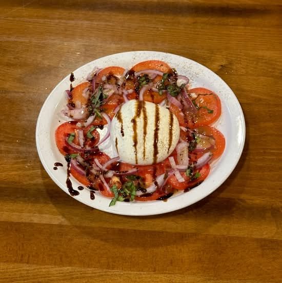 Fresh Burrata Caprese App.