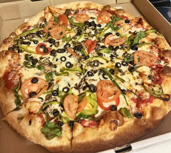 Vegetarian Pizza 16".