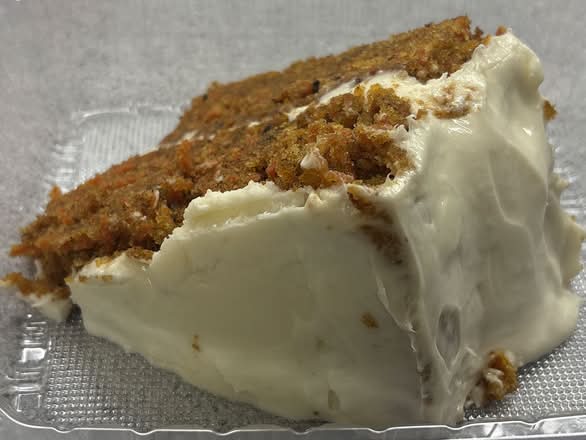 Tower of Carrot Cake.