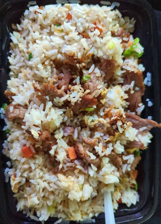 Beef Fried Rice.