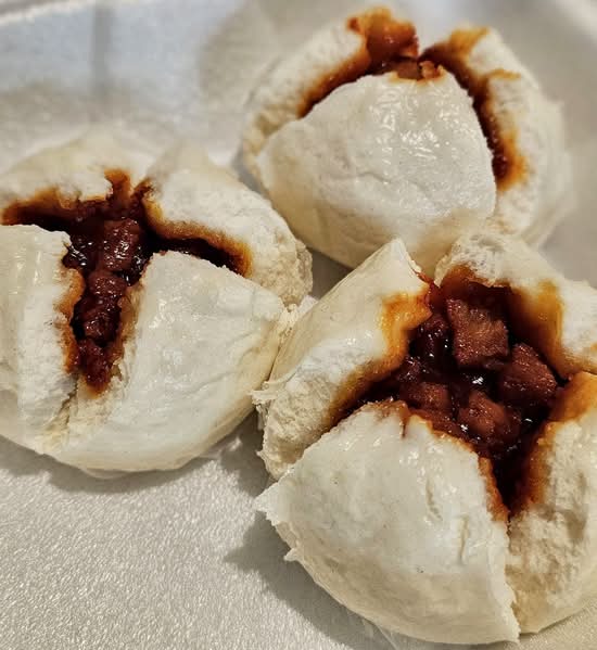 A10. Steamed BBQ Pork Bun (3).