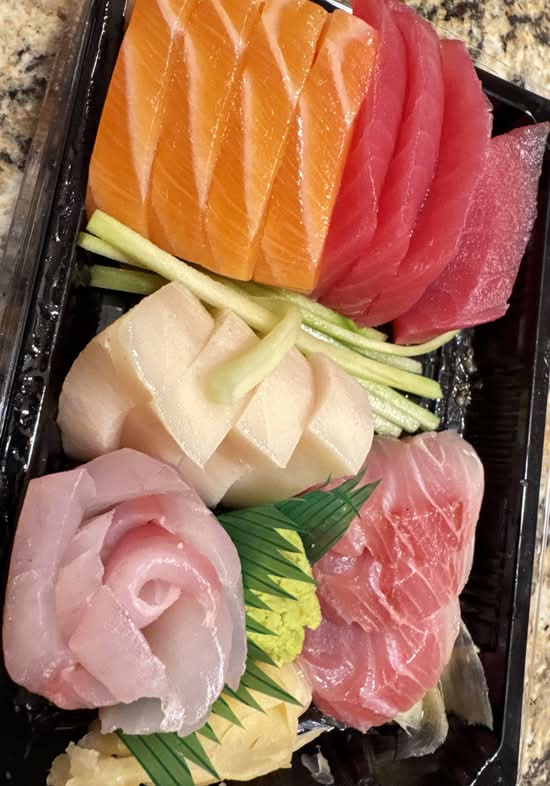 Marine Sashimi.