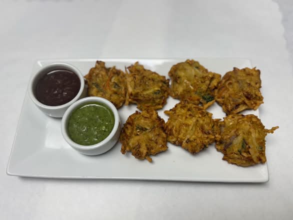 Vegetable Pakoras.