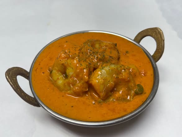Shrimp Tikka Masala.