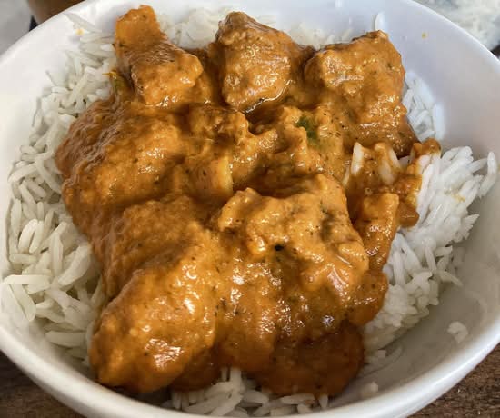 Lamb Tikka Masala.