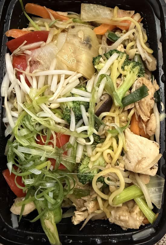 Lo Mein Noodles.
