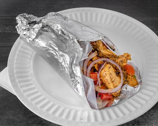 Chicken Souvlaki Sandwich.