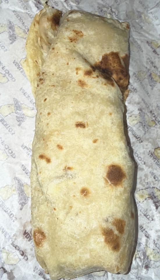 Bean and Cheese Burrito.